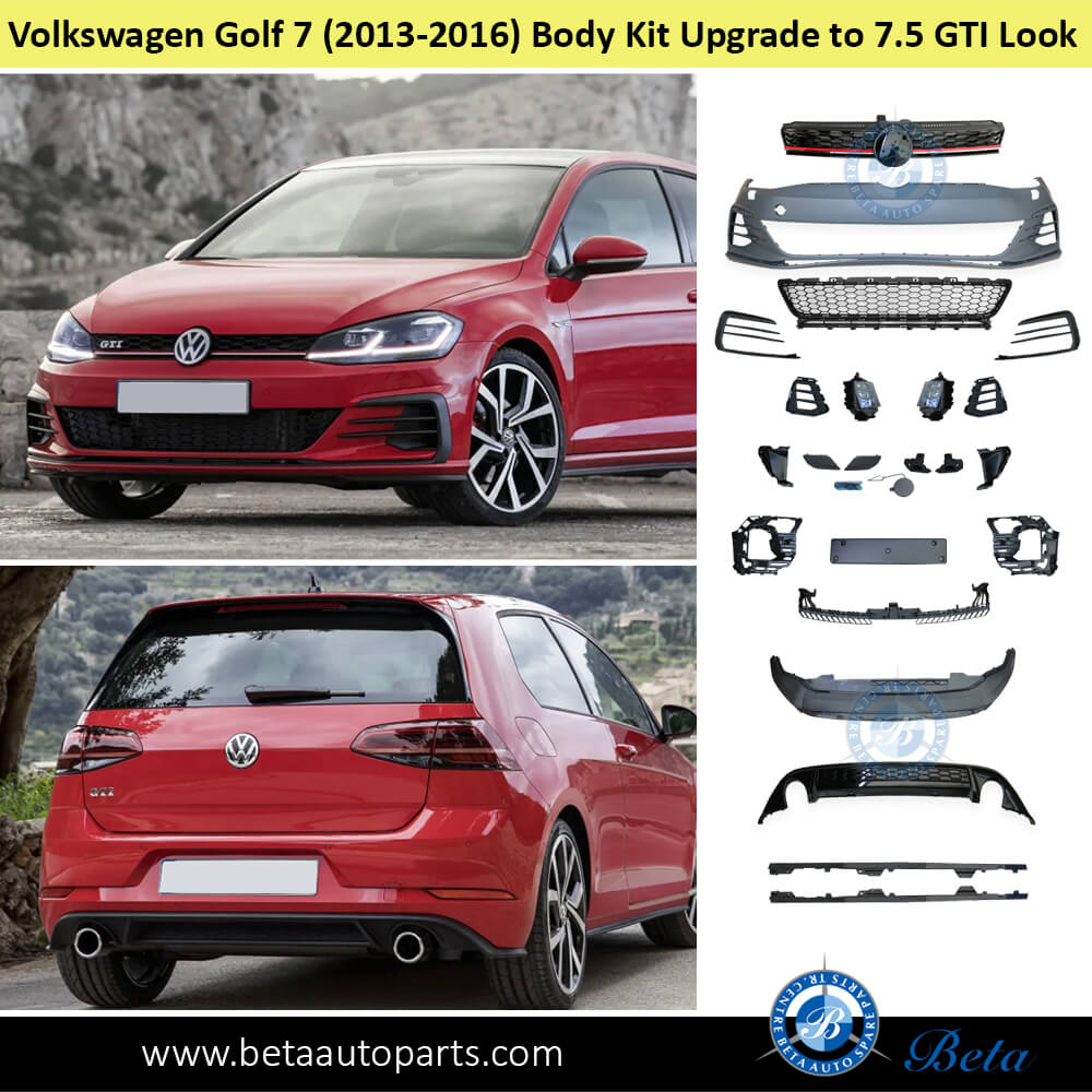 Volkswagen Golf 7 (2013-2016), Body Kit Upgrade to 7.5 GTI Look, China Volkswagen Golf 7 (2013-2016), Body Kit Upgrade to 7.5 GTI Look, China